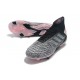 adidas Predator 19+ FG Tacos de Futbol - Gris Plata Rosa