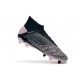 adidas Predator 19+ FG Tacos de Futbol - Gris Plata Rosa