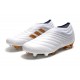 Botas de Fútbol adidas Copa 19+ FG Hombres Blanco Oro