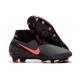 Nike Zapatillas Phantom VSN Elite DF FG - Gris Oscuro/Mango Brillante/Negro