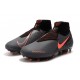 Nike Zapatillas Phantom VSN Elite DF FG - Gris Oscuro/Mango Brillante/Negro