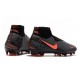 Nike Zapatillas Phantom VSN Elite DF FG - Gris Oscuro/Mango Brillante/Negro