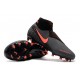 Nike Zapatillas Phantom VSN Elite DF FG - Gris Oscuro/Mango Brillante/Negro