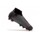 Nike Zapatillas Phantom VSN Elite DF FG - Gris Oscuro/Mango Brillante/Negro