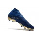 adidas Nemeziz 19+ FG - Botas de fútbol para hombre Azul Blanco