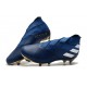 adidas Nemeziz 19+ FG - Botas de fútbol para hombre Azul Blanco
