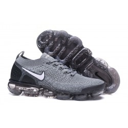 Nike Air VaporMax 2 Flyknit 2018 Para Hombres - Grigio Metal