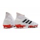 adidas Predator Mania 19+FG ADV Tacos de Futbol - Blanco