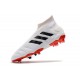 adidas Predator Mania 19+FG ADV Tacos de Futbol - Blanco