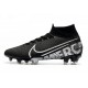 Nike Botas de Fútbol Mercurial Superfly 7 Elite FG Negro Gris Metalizado