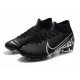 Nike Botas de Fútbol Mercurial Superfly 7 Elite FG Negro Gris Metalizado