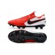 Bota de Fútbol Nike Tiempo Legend VIII Elite FG Rojo Blanco