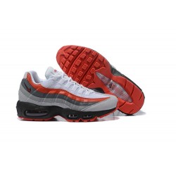 Nike Zapatilla Air Max 95 Essential Blanco Rojo Negro