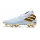 Zapatos de Fútbol adidas Nemeziz 19+ FG Agua/Dorado metalizado /Blanco