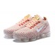 Nike Zapatos Air VaporMax Flyknit 3 Rosa Blanco