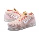 Nike Zapatos Air VaporMax Flyknit 3 Rosa Blanco