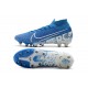 Zapatos Nike Mercurial Superfly VII Elite AG-Pro Azul Blanco