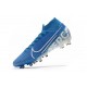 Zapatos Nike Mercurial Superfly VII Elite AG-Pro Azul Blanco