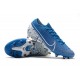 Zapatos Nike Mercurial Vapor XIII Elite AG-PRO Azul Blanco