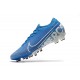 Zapatos Nike Mercurial Vapor XIII Elite AG-PRO Azul Blanco