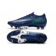 Nike Mercurial Vapor XIII Elite AG-PRO Azul Amarillo Fluorescente Blanco