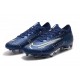 Nike Mercurial Vapor XIII Elite AG-PRO Azul Amarillo Fluorescente Blanco