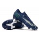 Nike Mercurial Vapor XIII Elite AG-PRO Azul Amarillo Fluorescente Blanco