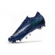 Nike Mercurial Vapor XIII Elite AG-PRO Azul Amarillo Fluorescente Blanco