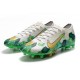 Nike Mercurial Vapor XIII Elite AG-PRO Mbappe Gris Dorado Verde