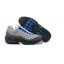 Zapatos Nike Air Max 95 Hombre Premium Gris Negro