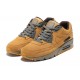 Botas Nike Air Max 90 Hombres Camel Gris