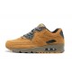 Botas Nike Air Max 90 Hombres Camel Gris