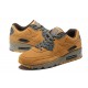 Botas Nike Air Max 90 Hombres Camel Gris