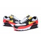 Botas Nike Air Max 90 Blanco Rojo Negro