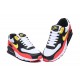 Botas Nike Air Max 90 Blanco Rojo Negro