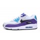 Botas Nike Air Max 90 Blanco Violeta Azul