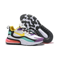 Nike Zapatillas Air Max 270 React Blanco Azul Violeta