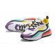 Nike Zapatillas Air Max 270 React Blanco Azul Violeta