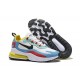 Nike Zapatillas Air Max 270 React Blanco Azul Amarillo