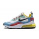 Nike Zapatillas Air Max 270 React Blanco Azul Amarillo