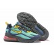 Nike Zapatillas Air Max 270 React Azul Amarillo