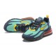 Nike Zapatillas Air Max 270 React Azul Amarillo