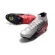 Nike Mercurial Superfly 7 Elite SG-Pro Anti-Clog Neymar Cromado Negro Rojo Platino