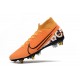 Nike Mercurial Superfly 7 Elite SG-Pro Anti-Clog Naranja Blanco Negro