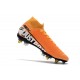 Nike Mercurial Superfly 7 Elite SG-Pro Anti-Clog Naranja Blanco Negro