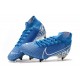 Nike Mercurial Superfly 7 Elite SG-Pro Anti-Clog Azul Blanco