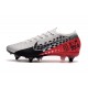 Nike Mercurial Vapor XIII Elite SG-Pro ACC Neymar Cromado Negro Rojo