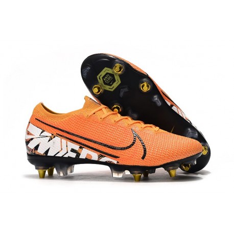 Nike Mercurial Vapor XIII Elite SG-Pro ACC Naranja Blanco