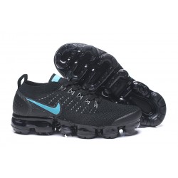 Zapatillas Nike Air VaporMax 2.0 Flyknit Mujer Negro Azul