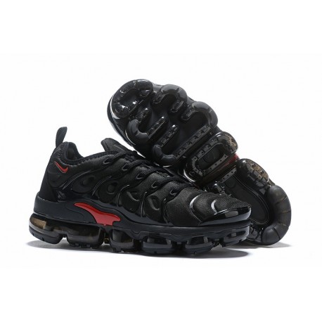 Zapatillas Nike Air VaporMax Plus Negro Rojo